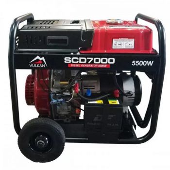 Генератор дизельний VULKAN (SCD7000TЕ 5 кВт)